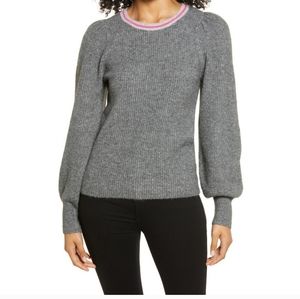 NWT Halogen Sz Medium Gray Sweater